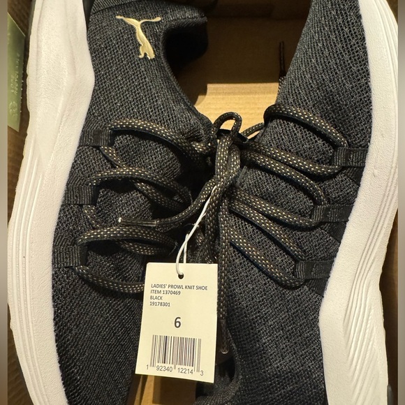 PUMA Ladies' Prowl Knit Sneakers Black 6 - Picture 9 of 9